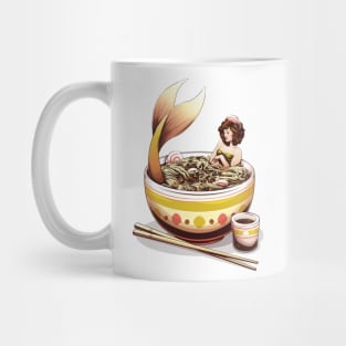 Mer-Noodles - Mermaid In Noodles Mug